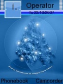 Скриншот темы Christmas Tree для телефона Nokia