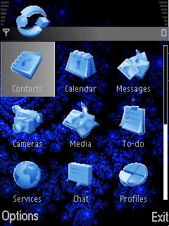 Скриншот темы для Nokia