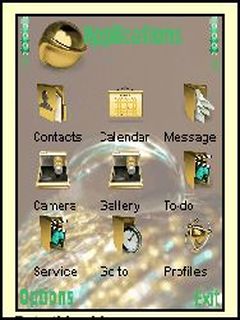 Скриншот темы для Nokia