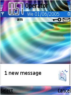 Скриншот темы для Nokia