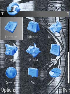 Скриншот темы для Nokia