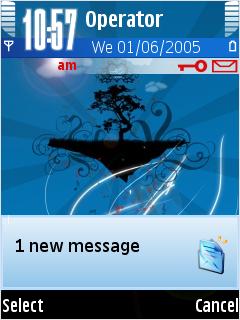 Скриншот темы для Nokia