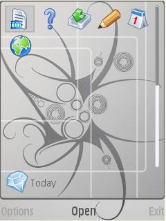 Скриншот темы для Nokia