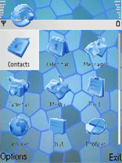 Скриншот темы для Nokia