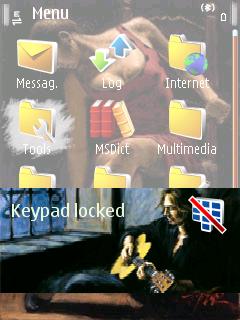 Скриншот темы для Nokia