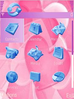 Скриншот темы для Nokia