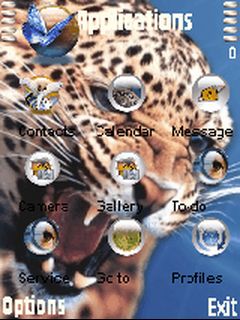 Скриншот темы для Nokia