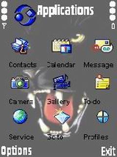 Скриншот темы для Nokia
