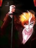 Скриншот темы Bleach Anime для телефона Nokia