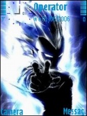 Скриншот темы Dragonballz для телефона Nokia