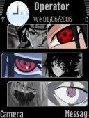 Скриншот темы Sharingan Eyes для телефона Nokia