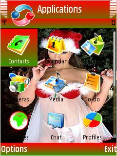 Скриншот темы для Nokia