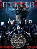 Скриншот темы Dimmu Borgir для телефона Nokia