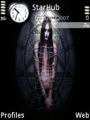 Скриншот темы Dimmu Borgir 2 для телефона Nokia