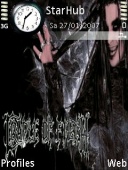 Скриншот темы Cradle Of Filth 2 для телефона Nokia