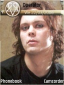 Скриншот темы Him-ville Valo для телефона Nokia