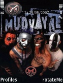 Скриншот темы Mudvayne для телефона Nokia