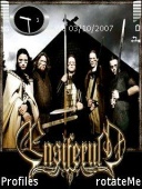 Скриншот темы Ensiferum для телефона Nokia