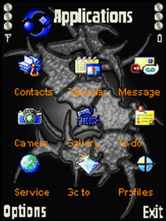 Скриншот темы для Nokia