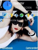 Скриншот темы Hande Yener 2 для телефона Nokia