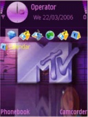 Скриншот темы Mtv Logo для телефона Nokia