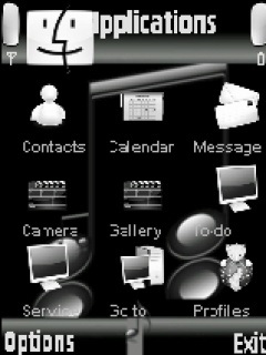 Скриншот темы для Nokia