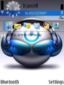 Скриншот темы Music Player для телефона Nokia