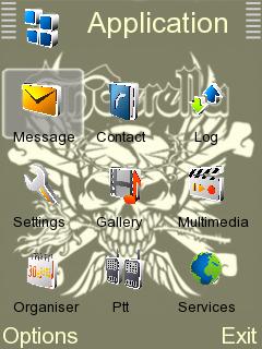 Скриншот темы для Nokia