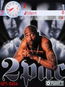 Скриншот темы 2 Pac для телефона Nokia