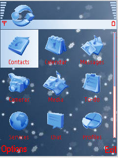Скриншот темы для Nokia