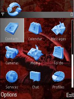 Скриншот темы для Nokia