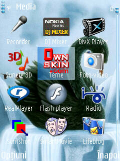 Скриншот темы для Nokia