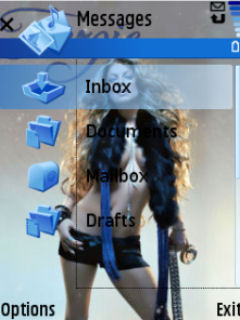 Скриншот темы для Nokia