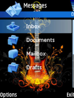 Скриншот темы для Nokia