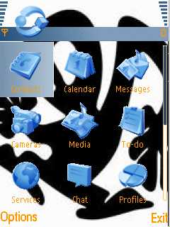 Скриншот темы для Nokia