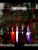 Скриншот темы Linkin Park для телефона Nokia