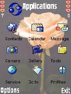 Скриншот темы для Nokia