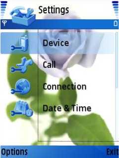 Скриншот темы для Nokia