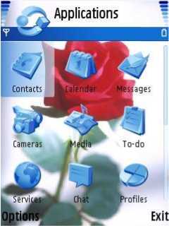 Скриншот темы для Nokia