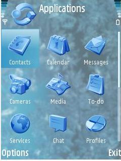 Скриншот темы для Nokia