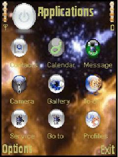 Скриншот темы для Nokia