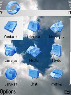 Скриншот темы для Nokia