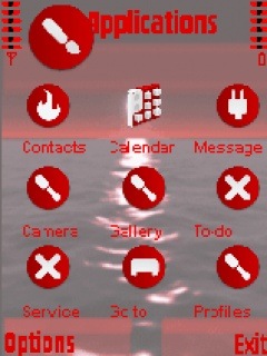 Скриншот темы для Nokia