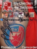 Скриншот темы Ultras Tatoo для телефона Nokia