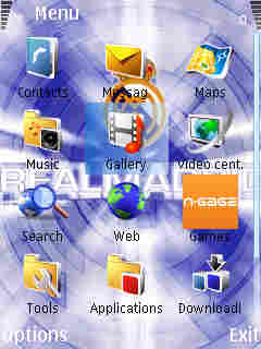 Скриншот темы для Nokia