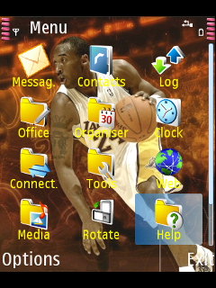 Скриншот темы для Nokia