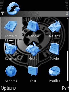 Скриншот темы для Nokia