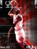 Скриншот темы Michael Jordan для телефона Nokia