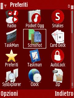 Скриншот темы для Nokia