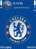 Скриншот темы Chelsea Fc для телефона Nokia